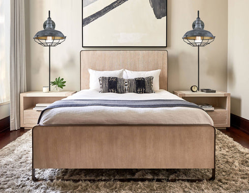 Vintage Stained Finish Wall Light Farmhouse Metal Cage Barn Wall Sconce Blue